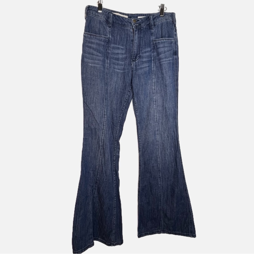 Pilcro | Ultra High Rise Flare Jeans - Picture 2 of 9